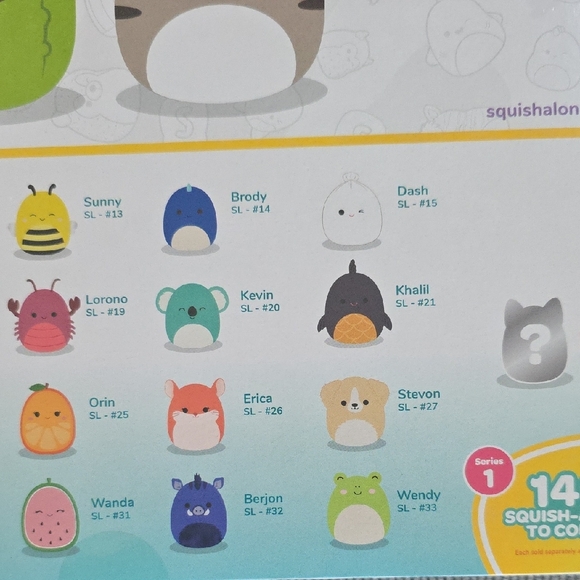 Squishmallows Squish-a-longs, New, 25 Figures - Picture 5 of 11